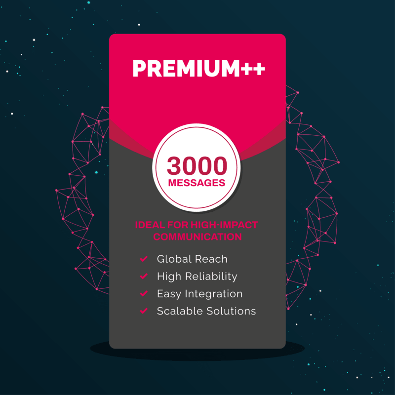 Premium++ 3000 messages